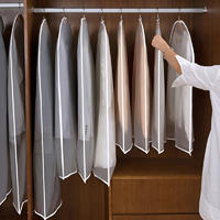 Clothes Dust Cover Transparent Garment Suit Dress Coat Cover Clothing Cover