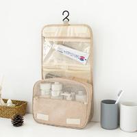 Travel Storage Bag Hanging Toiletry Bag Folding Makeup Organizer Wash Bag  With Hook